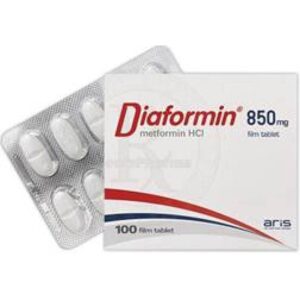 Buy Metformin (GLUCOPAGE) 850 MG 100 TABS