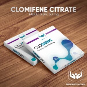 Buy original Genisq Pharma Clogenic (CLOMIFENE CITRATE) 50mg 50 Tabs