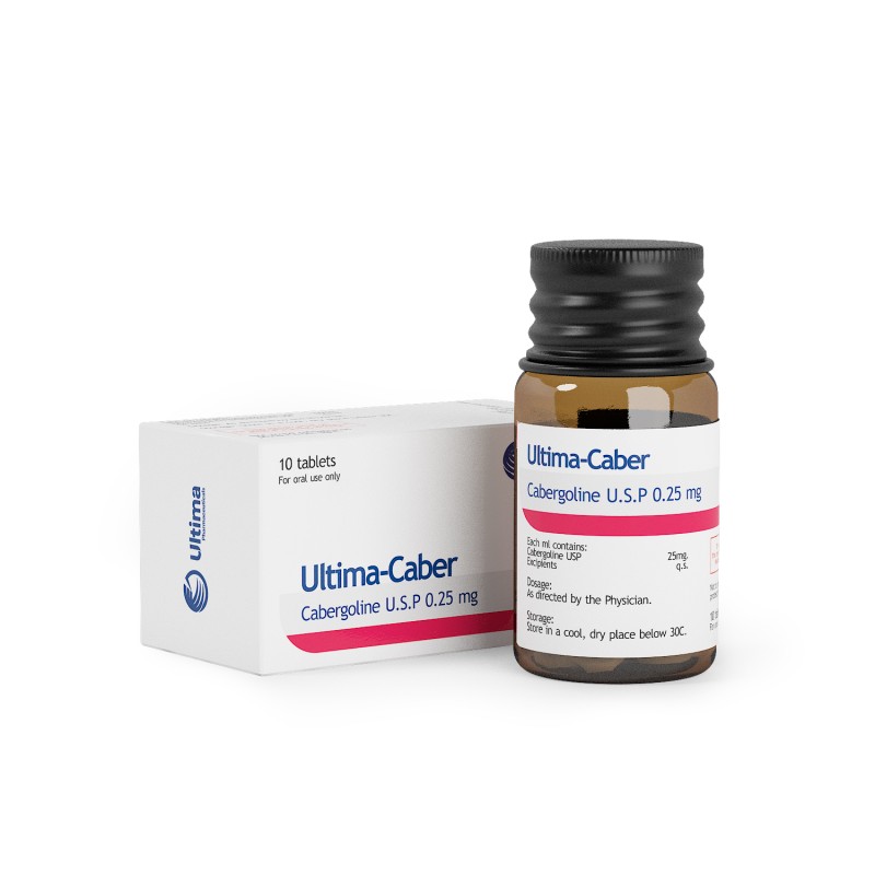 Buy Ultima-Caber 10 pills x 0.25mg