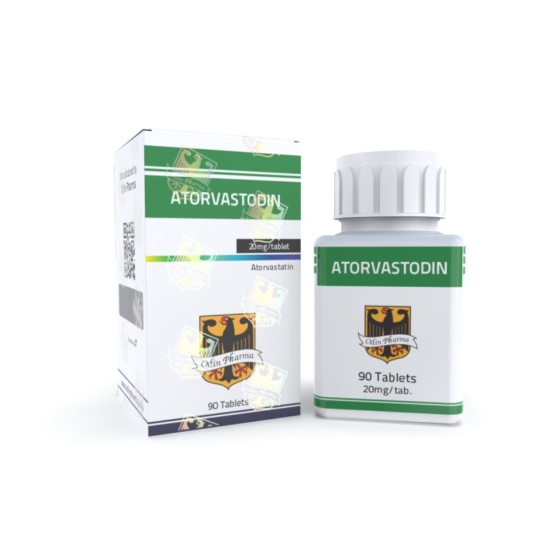 Buy Odin Atorvastodin (Lipitor) 20mg 90tabs