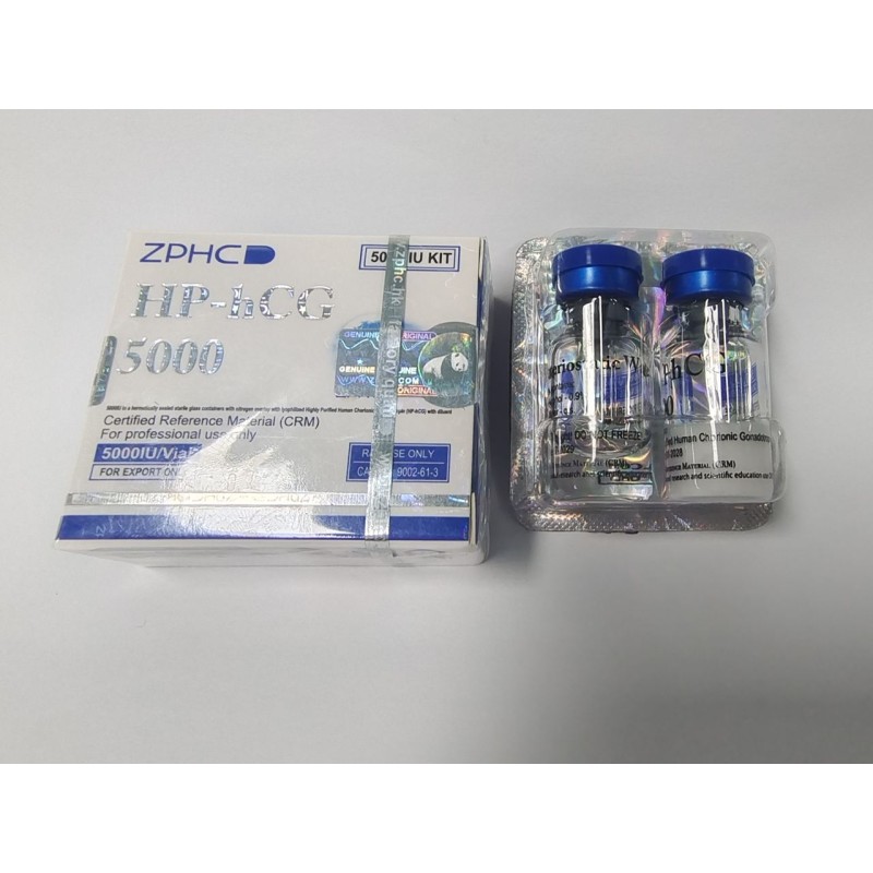 Buy original ZHPHC HCG 5000iu +2ml bac water