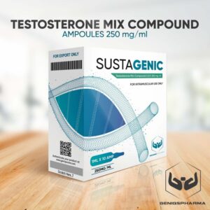 Buy original Geniqs Pharma Sustagenic 250 mg/ml, 10amps